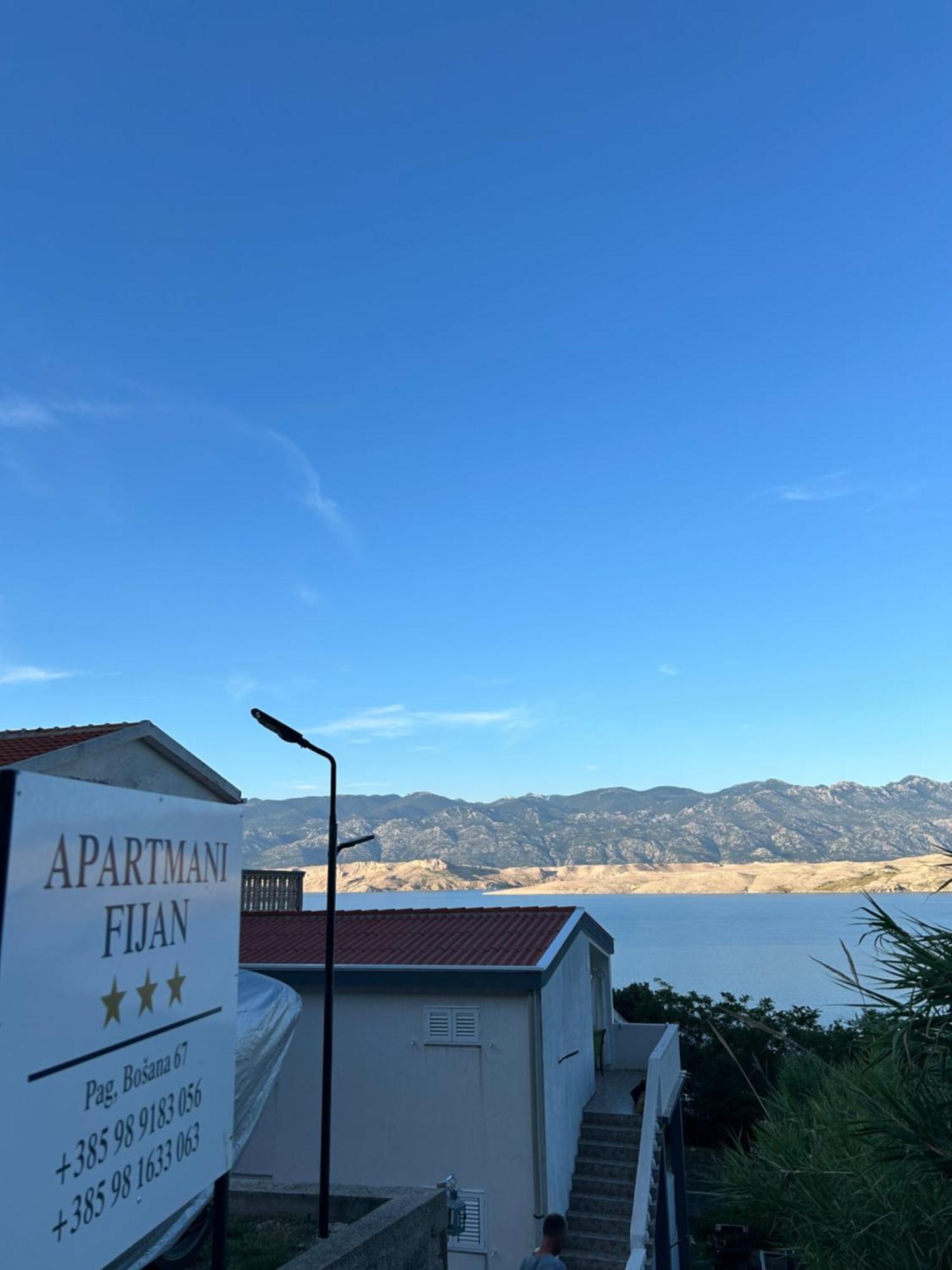 Apartmani Fijan Pag Town Εξωτερικό φωτογραφία